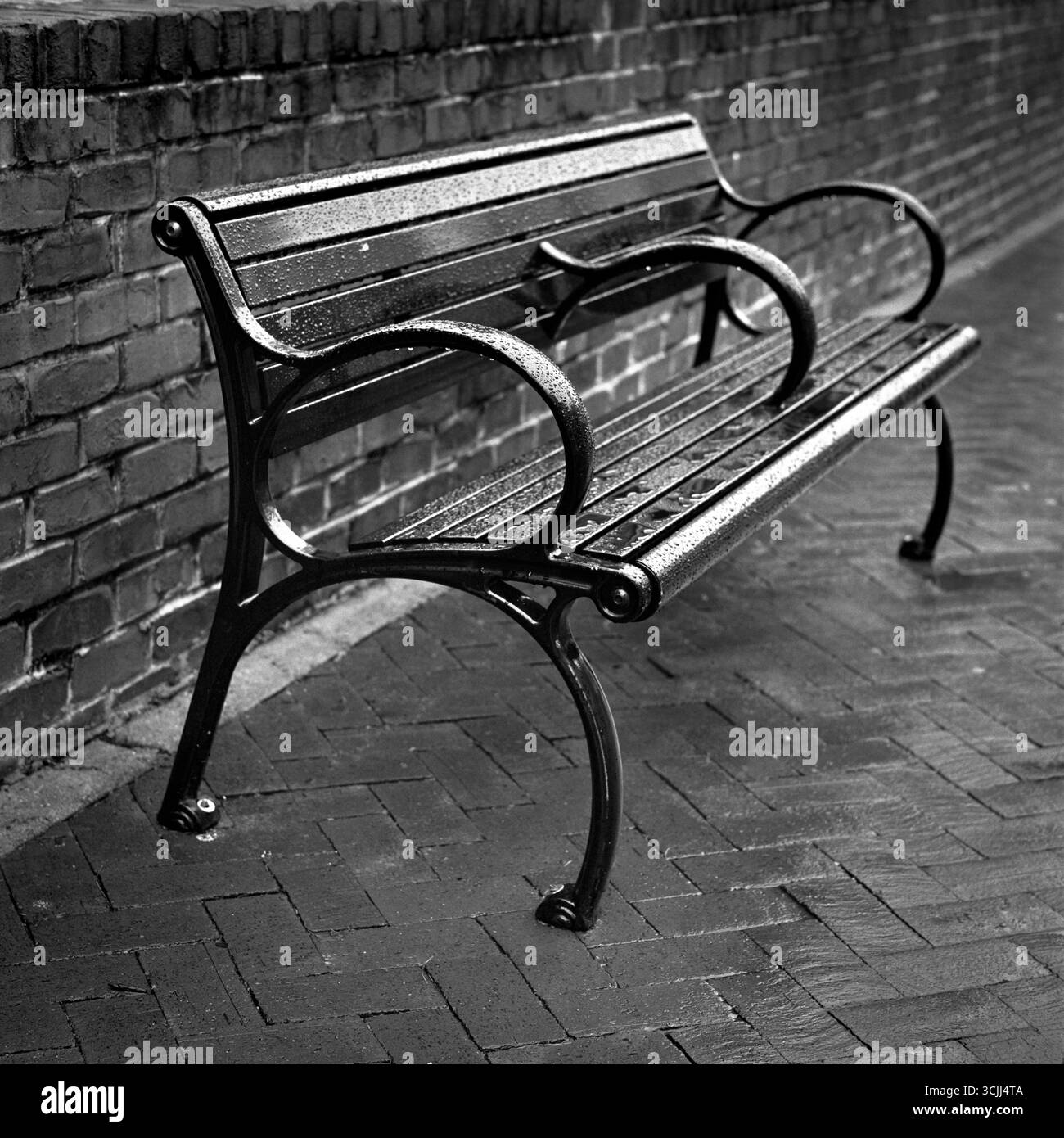 Bench details Black and White Stock Photos & Images - Alamy