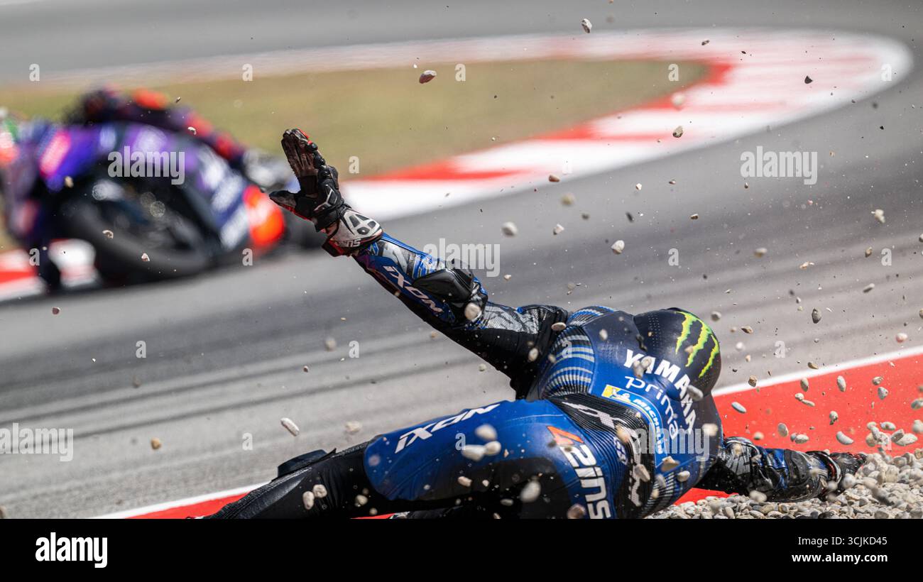 MotoGP Catalunya crashes safety gear The "Entertainment" Trap