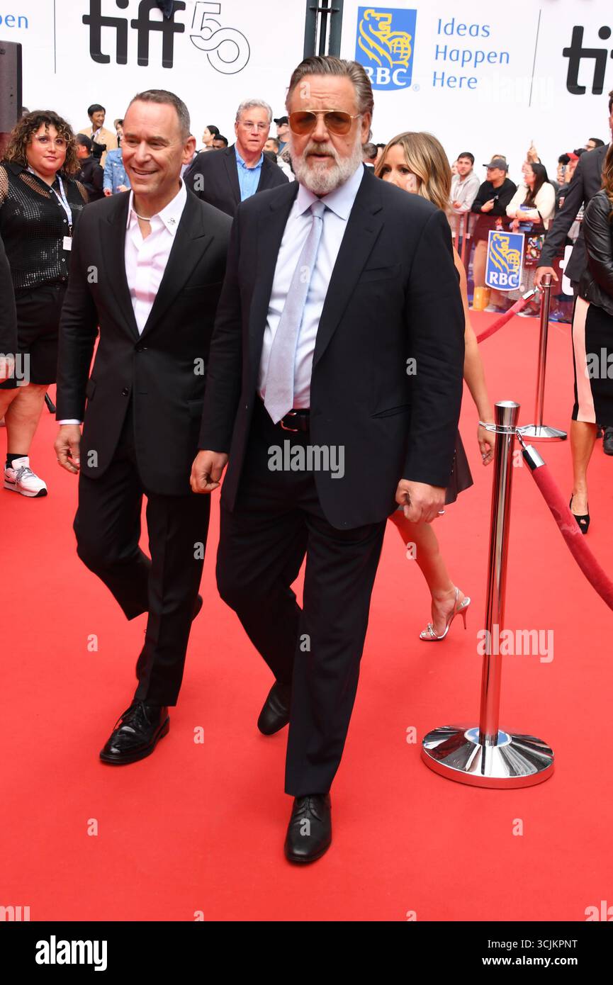 TORONTO, CA SEPTEMBER 7 Russell Crowe at the 50th Toronto