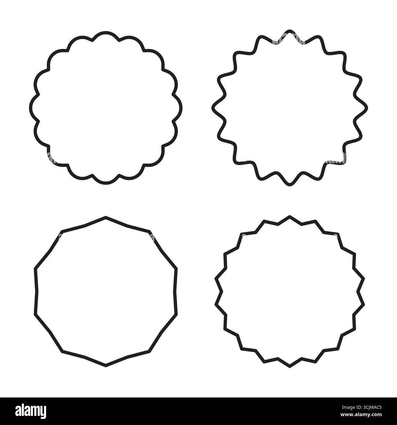 Outlined vector vectors hi-res stock photography and images - Alamy