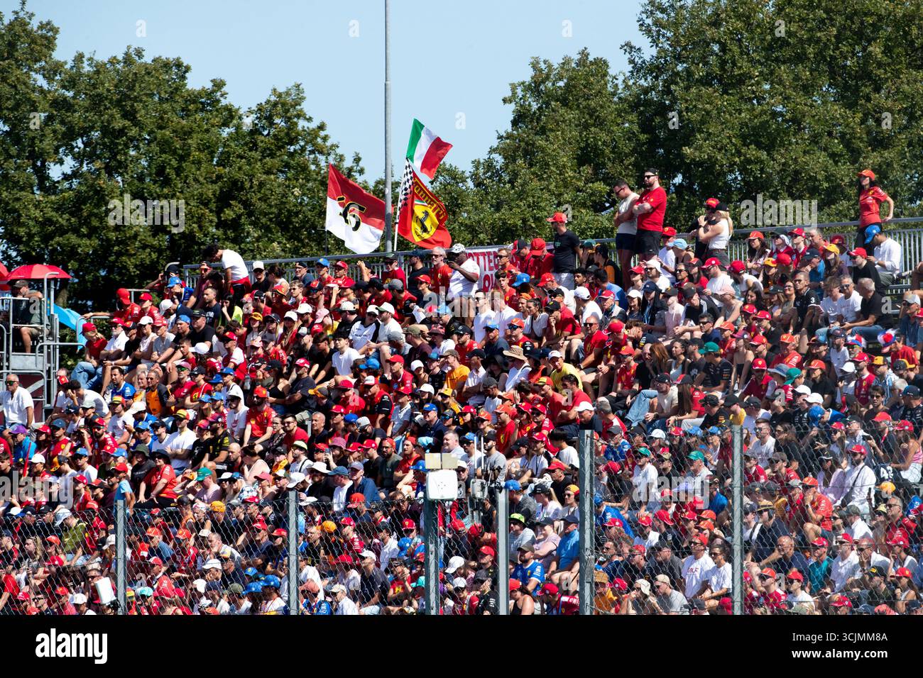 Ferrari Supporters Monza, Lombardy, Italy. 07 September 2025. FIA Formula 1 World ...