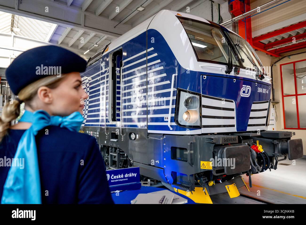 Siemens Loco Router Prague, Czech Republic. 08th Sep, 2025. Presentation of the new ...