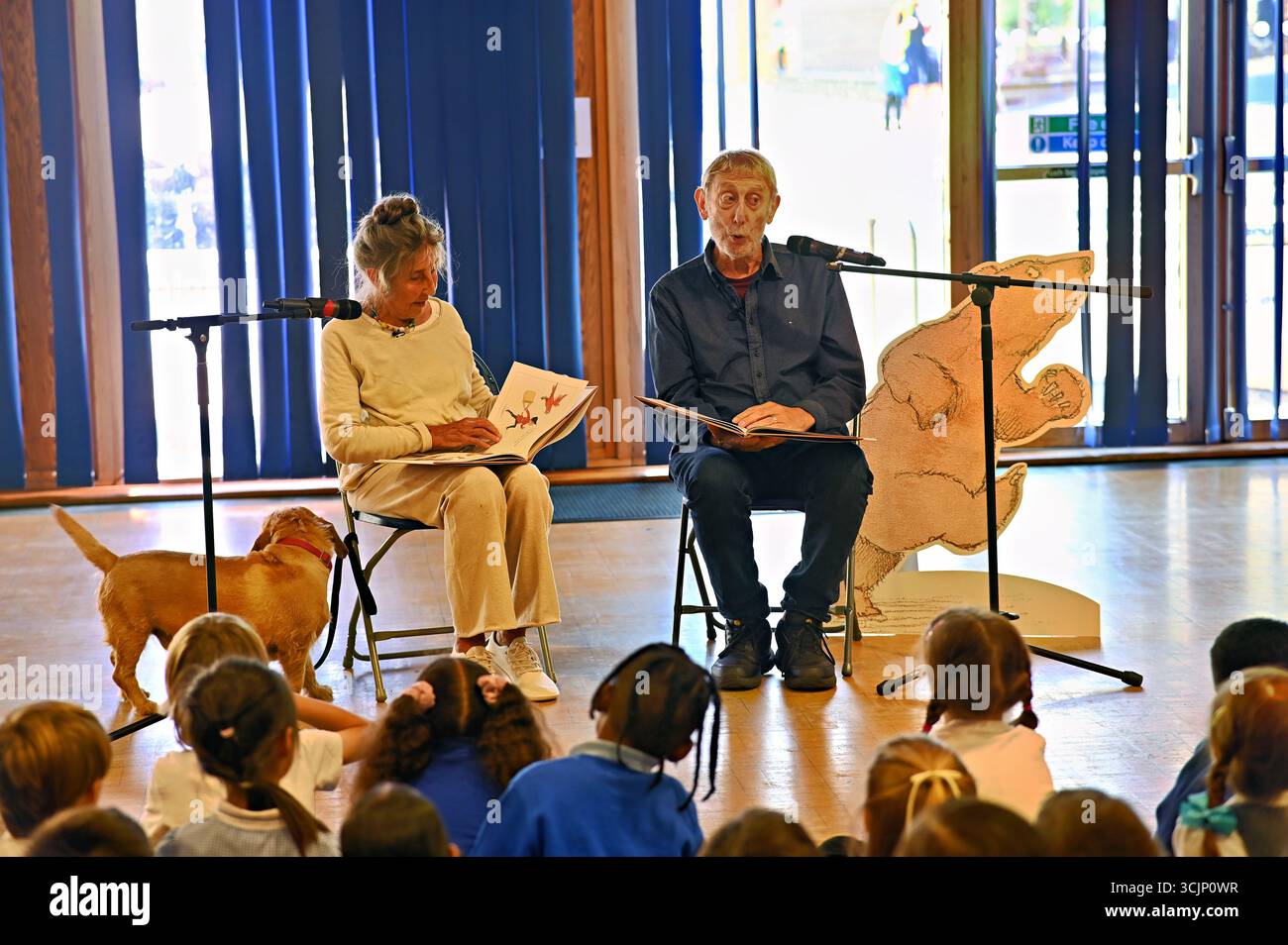 London, UK, 8th September 2025: Michael Rosen and Helen Oxenbury launch ...