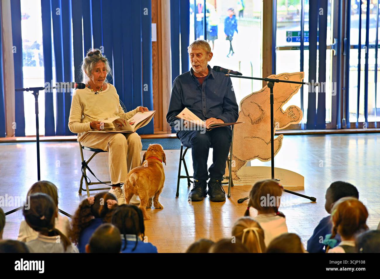 London, UK, 8th September 2025: Michael Rosen and Helen Oxenbury launch ...