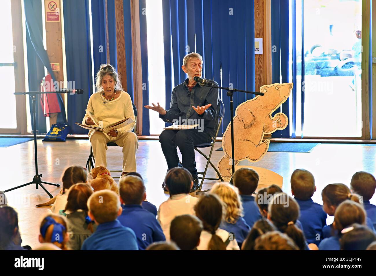 London, UK, 8th September 2025: Michael Rosen and Helen Oxenbury launch ...