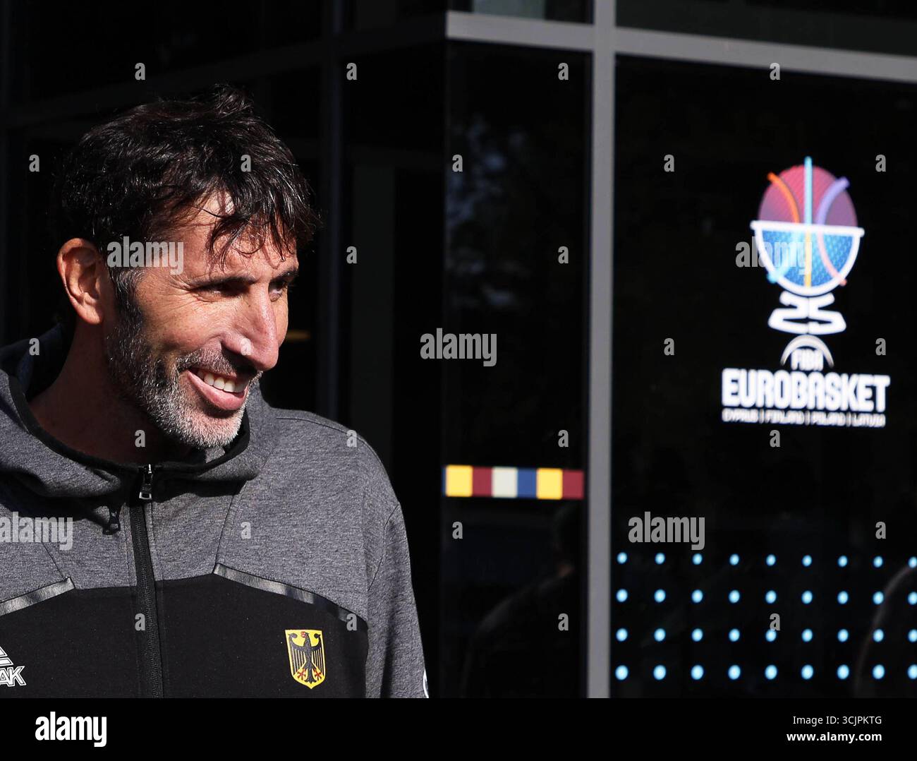 08 September 2025, Latvia, Riga: Basketball: European Championship ...