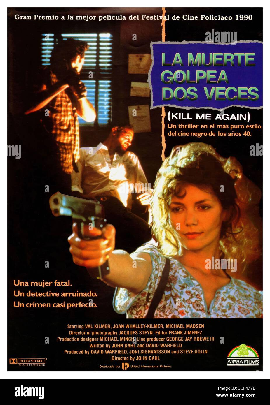 JOANNE WHALLEY in KILL ME AGAIN (1989), directed by JOHN DAHL. Credit: PALACE PICTURES / Album Stock Photo