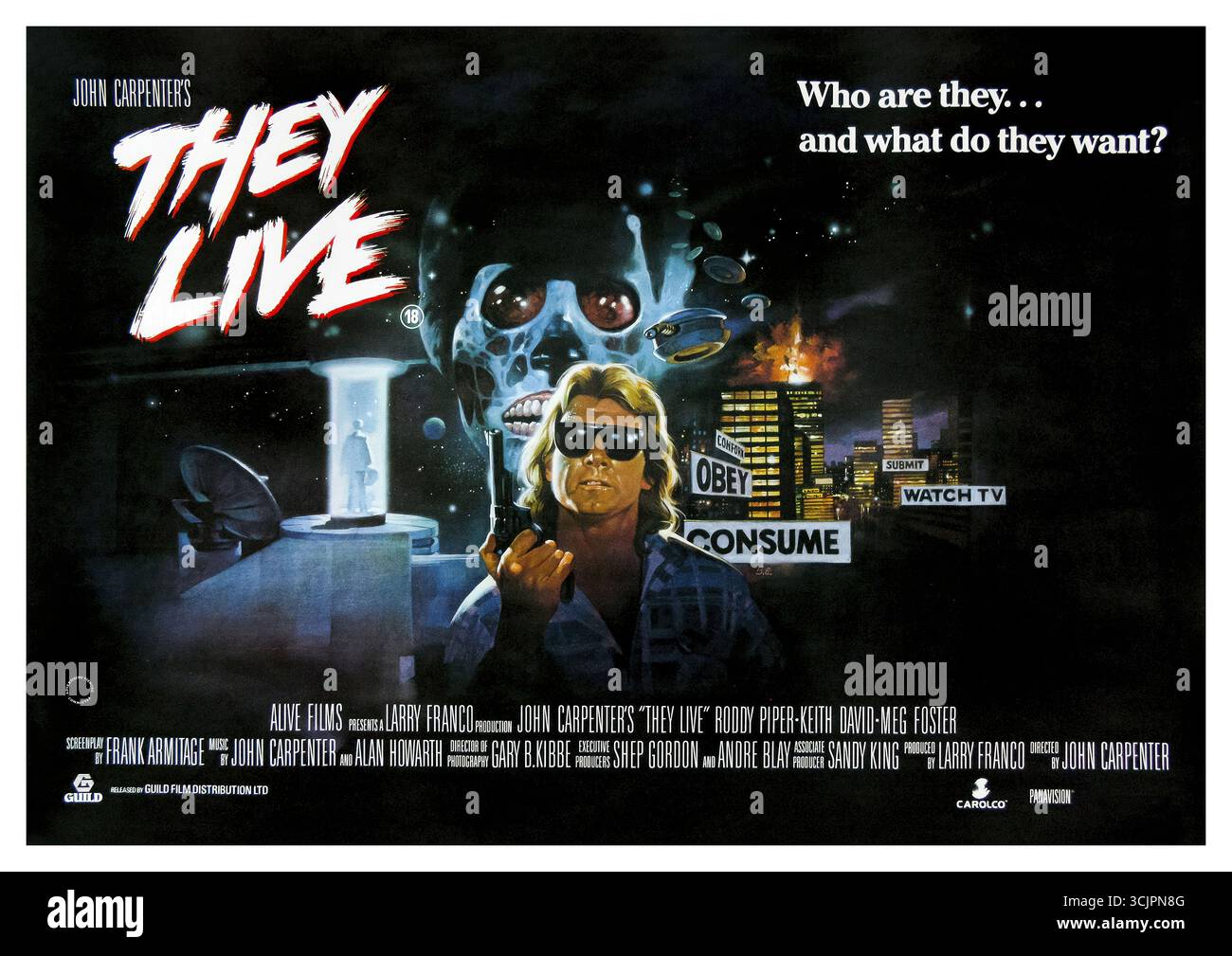 They Live Book JOHN CARPENTER'S THEY LIVE (1988) -Original title: THEY LIVE-, directed ...