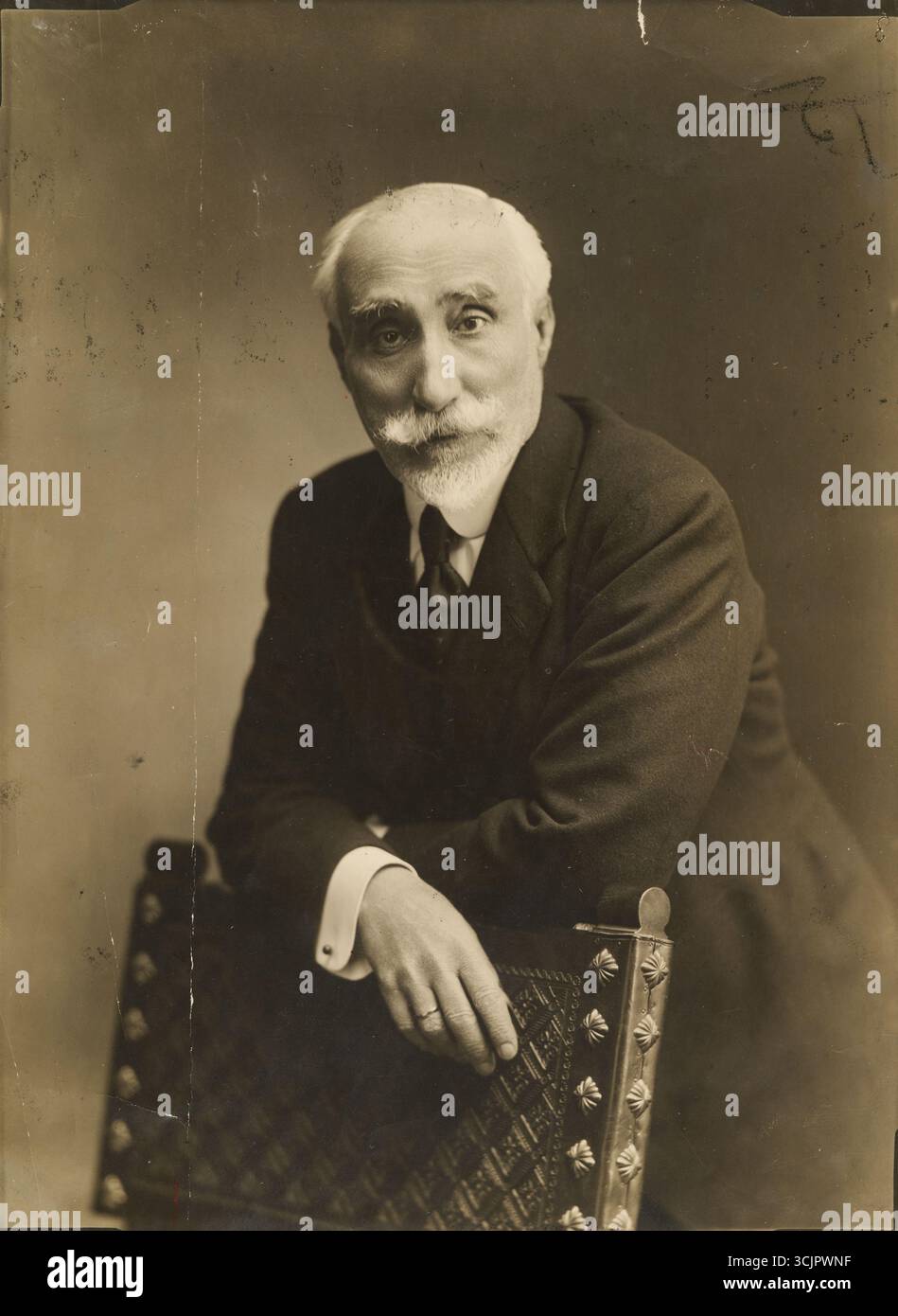 1920. Portrait of Antonio Maura. Credit: Album / Archivo ABC Stock Photo