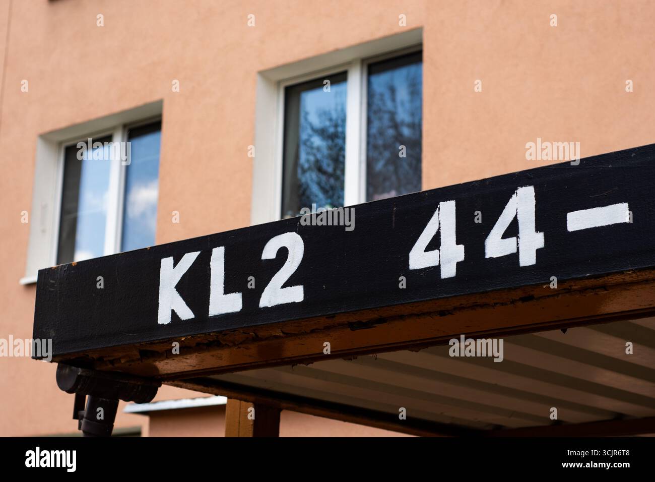 Kl2 Sign Flat number hi-res stock photography and images - Alamy