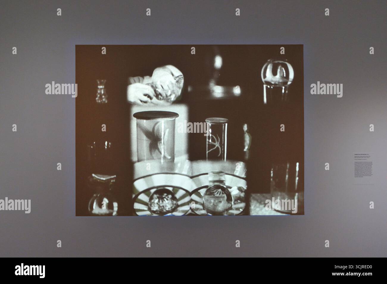 Film by Man Ray on display in the Man Ray When Objects Dream exhibition ...
