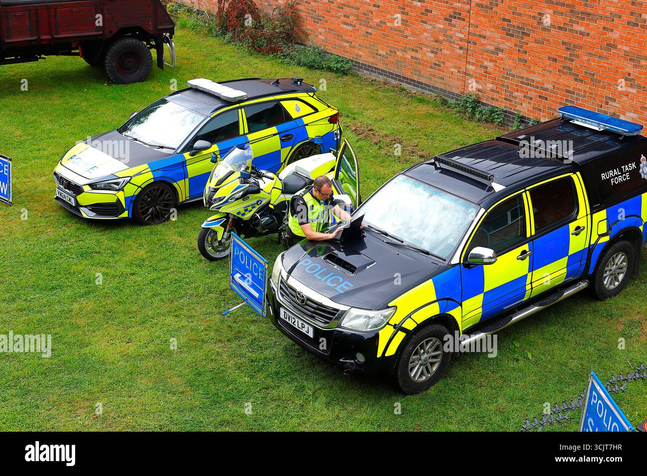 Humberside Police Rural Task Force displaying at an Emergency Services ...