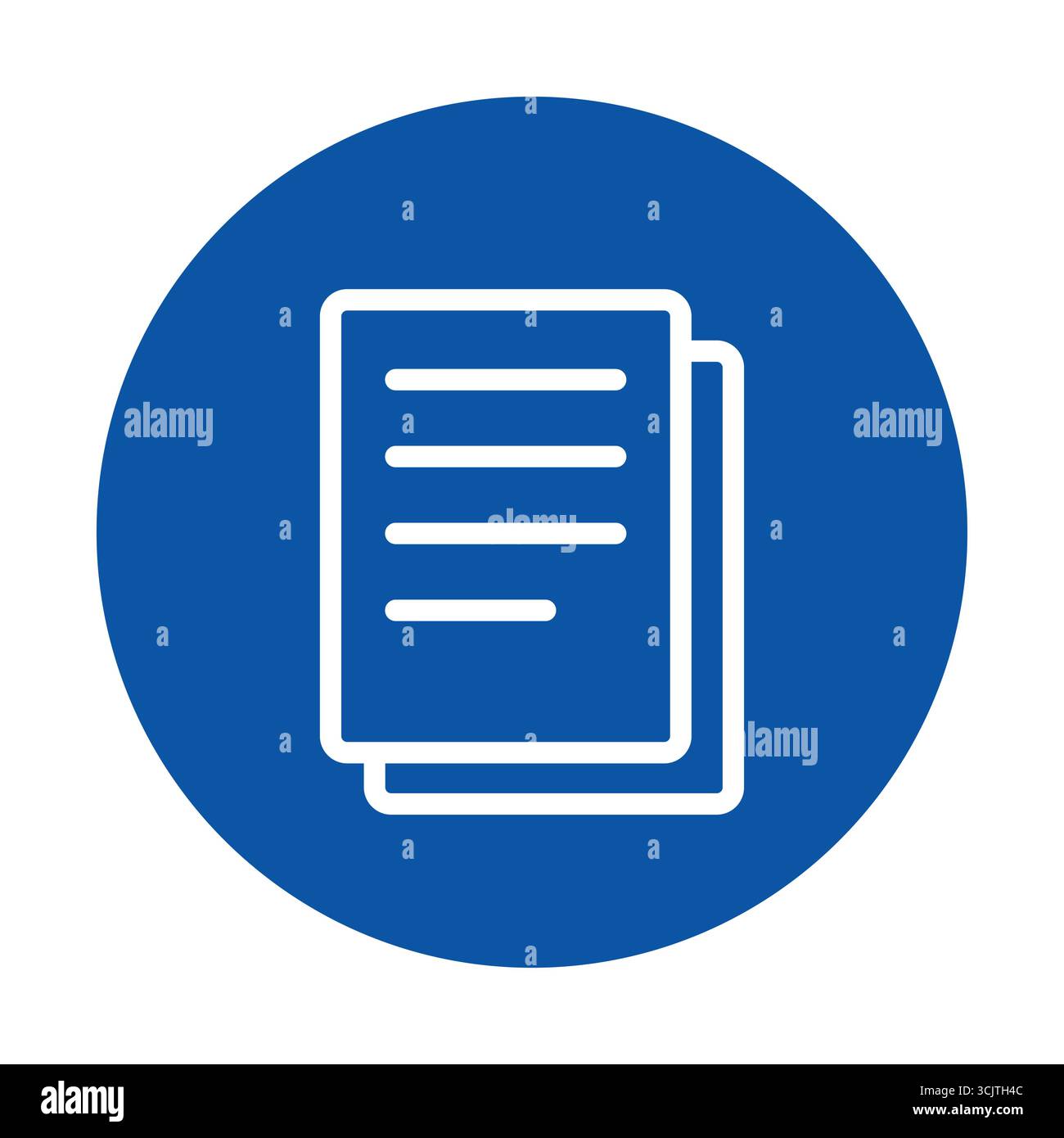 Digital paperwork icon Stock Vector Images - Alamy