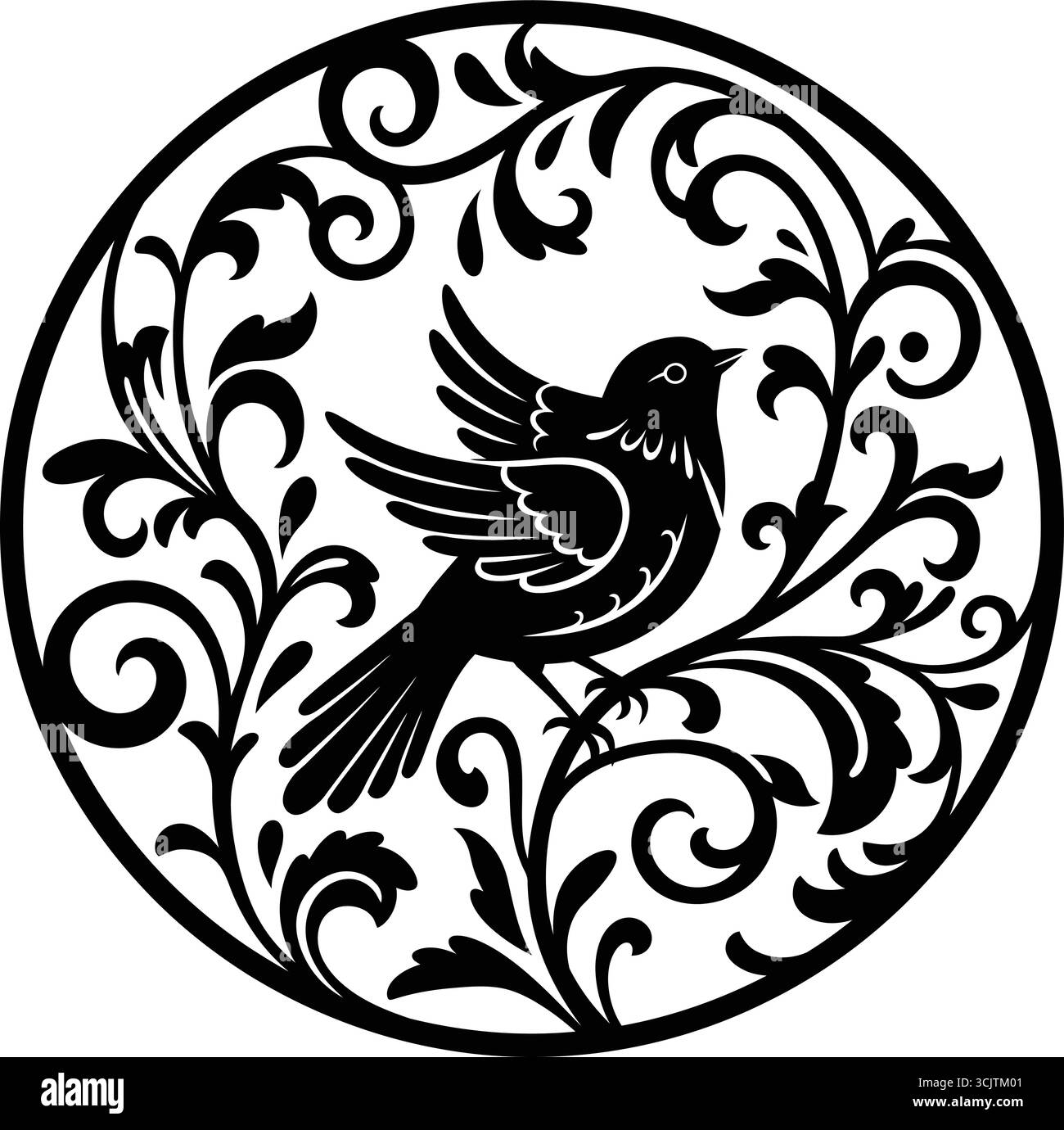 Circular ornamental Black and White Stock Photos \u0026 Images - Alamy, image size:1300x1380