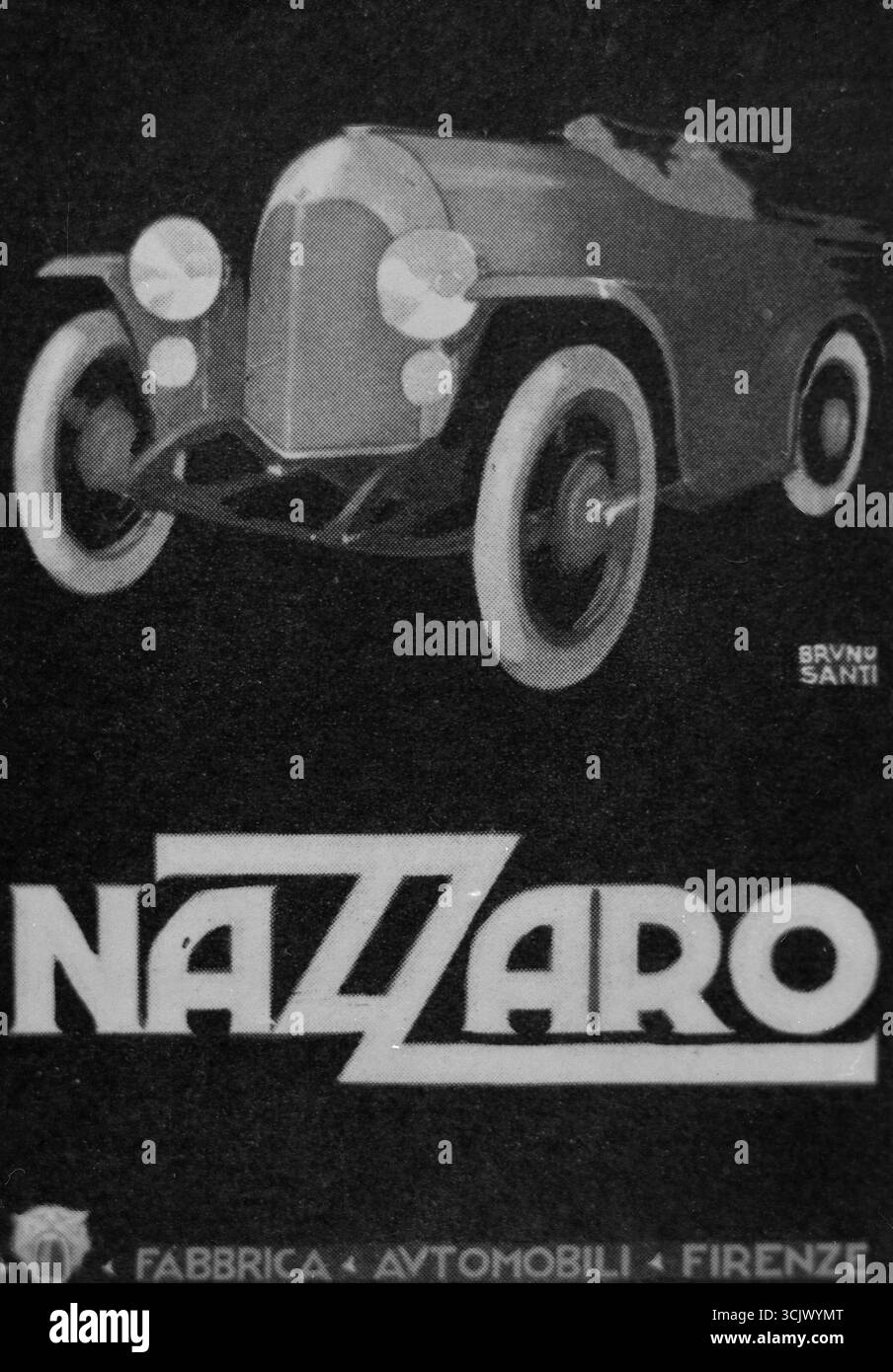 Badge Publicitaire Vintage Nazarro Fabbrica Automobili Torino 1911 - Italie - Occasion