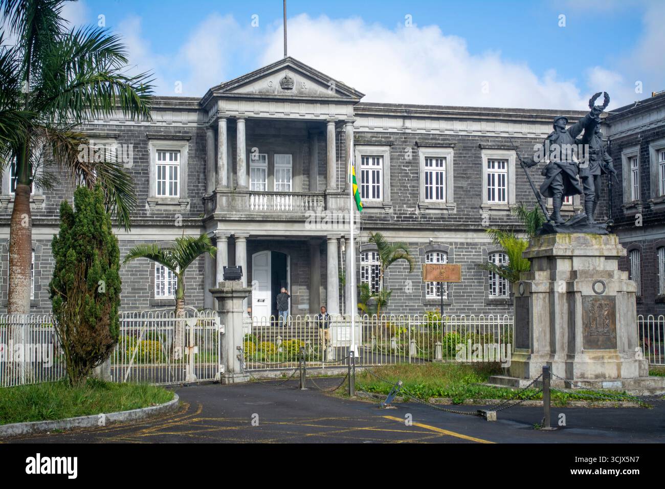 Royal college of Curepipe on the Indian Ocean Island of Mauritius Stock ...