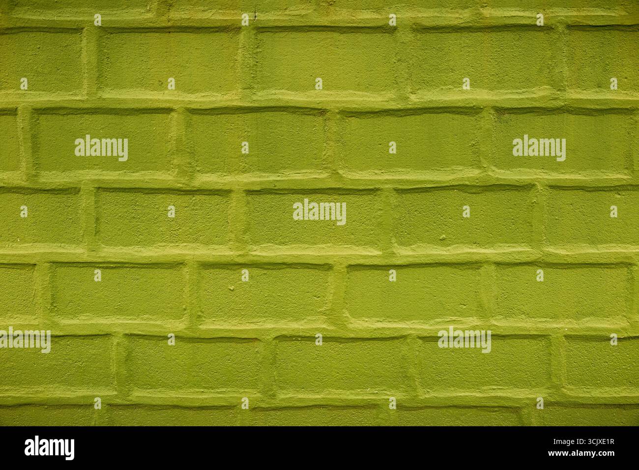 Blue brick wall. Painted wall pattern. Nature concept Stock Photo