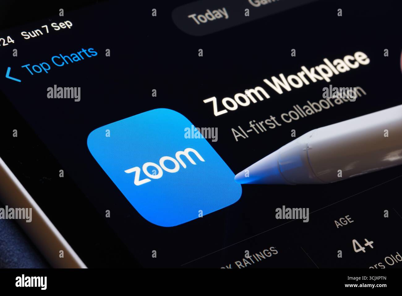 Zoom Workplace app Stock Photo - Alamy