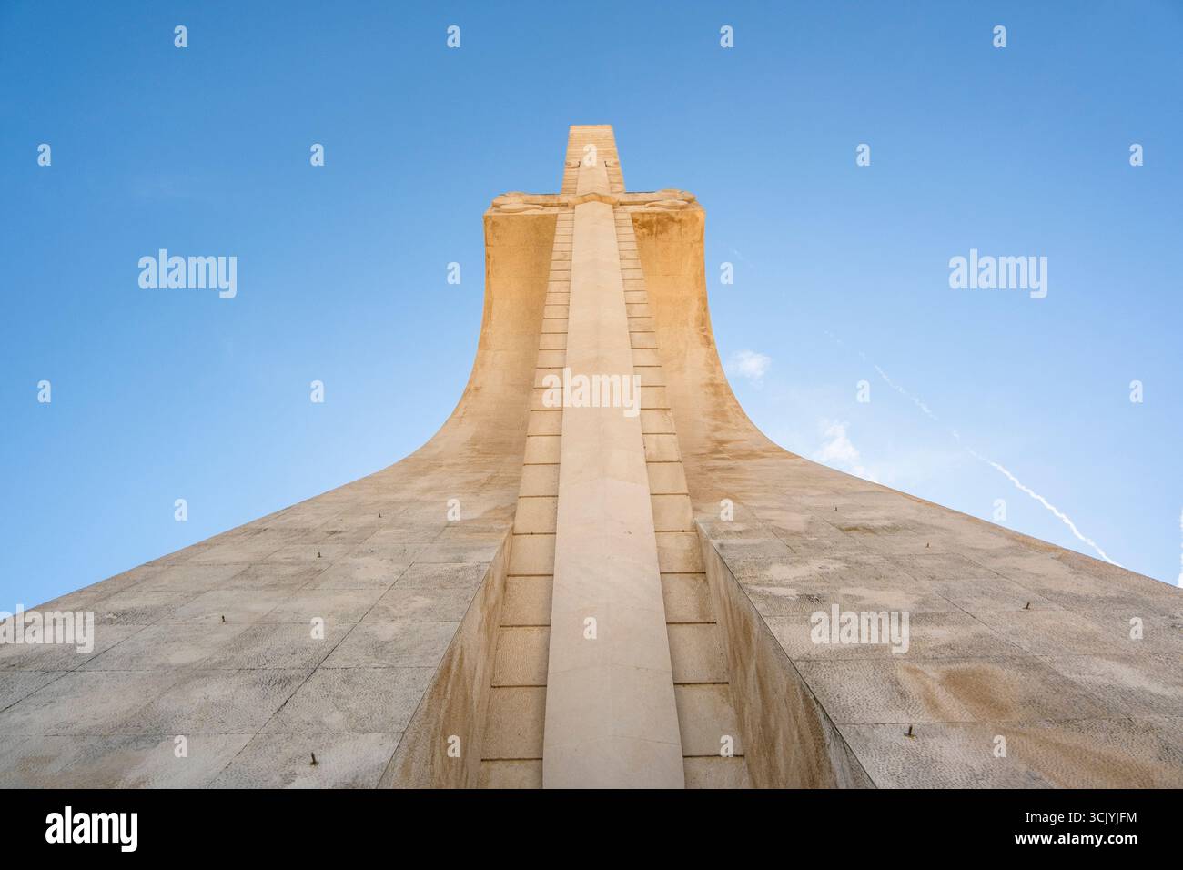 Lisbon, Portugal - January 1, 2025 - Monument to the Discoveries in Belem. Stock Photo