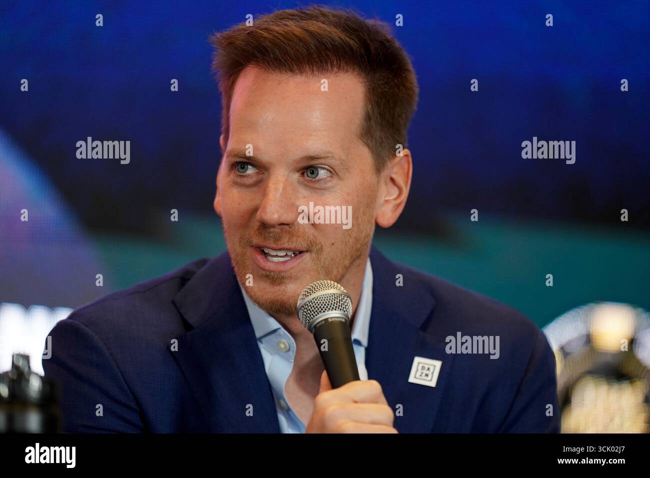 Michael Ridout during a press conference at Glazers Hall, London ...