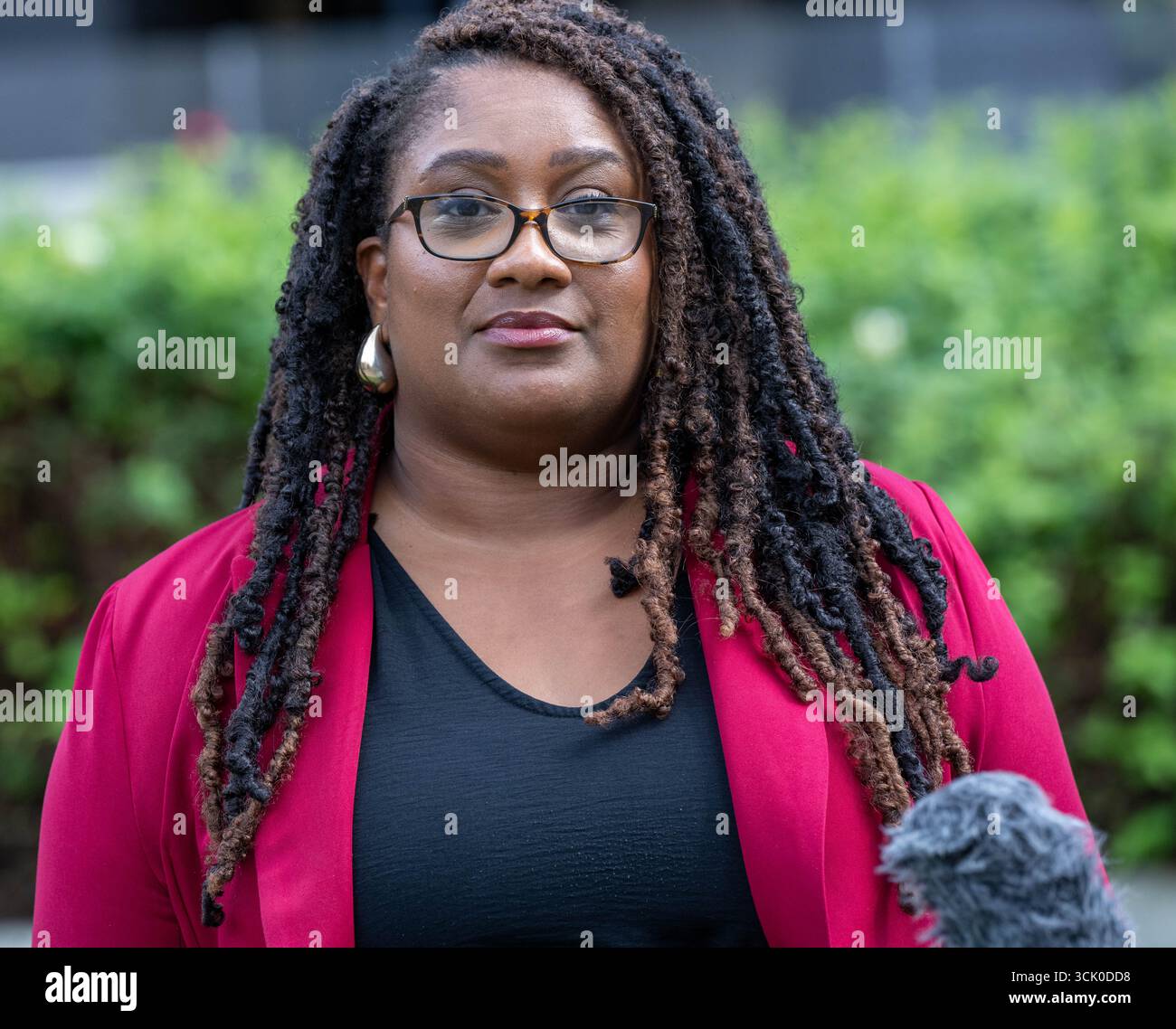London UK 09 Sept 2025 Labour MP Bell Ribeiro-Addy, who is standing in ...