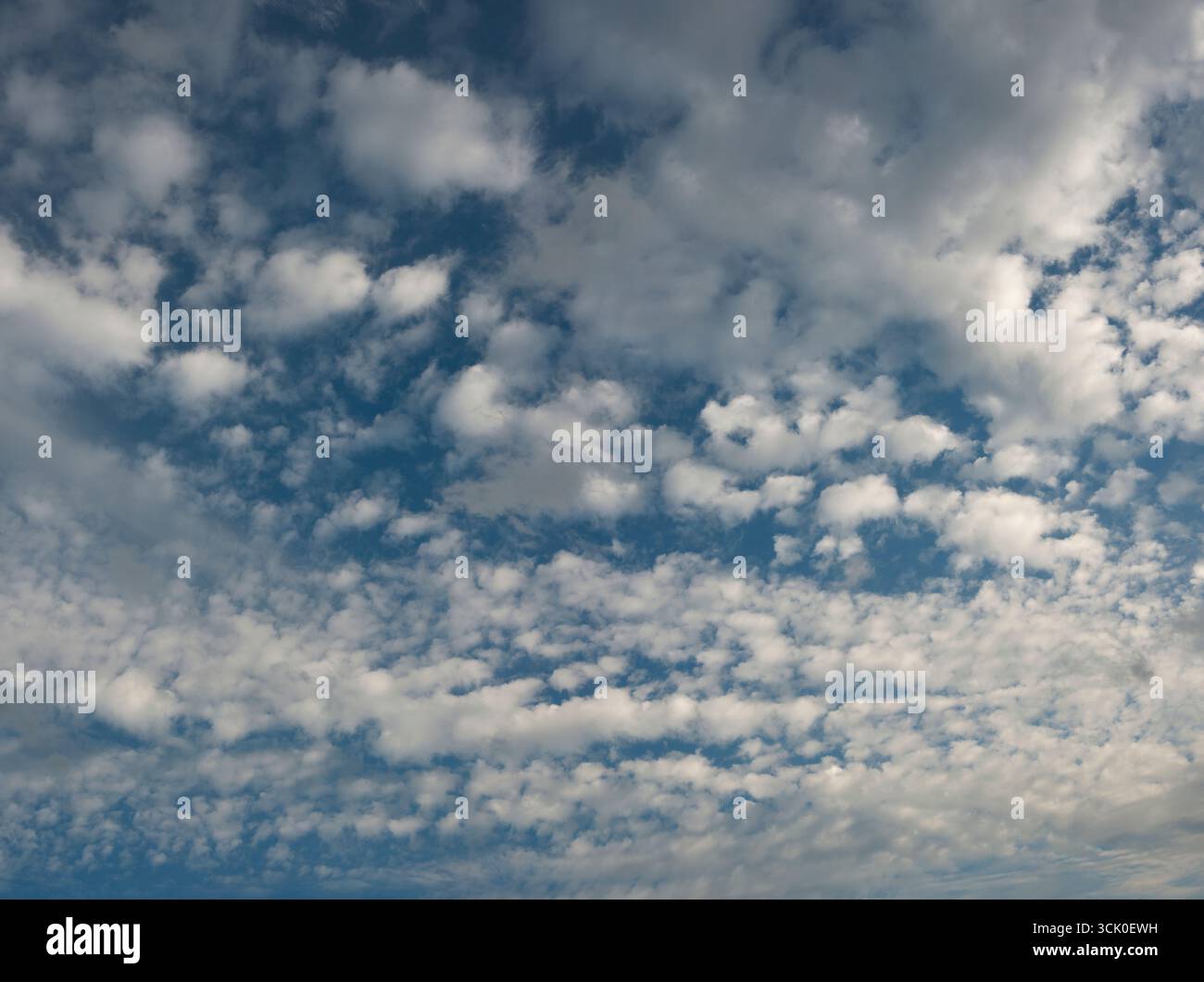 Mackerel Sky Over London Stock Photo