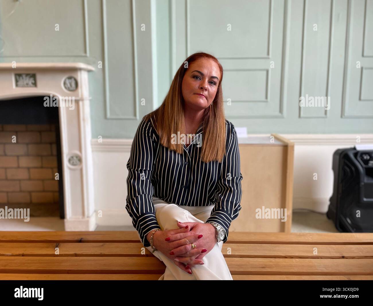 Marie Farrell, who is now a peer support worker with Focus Ireland ...