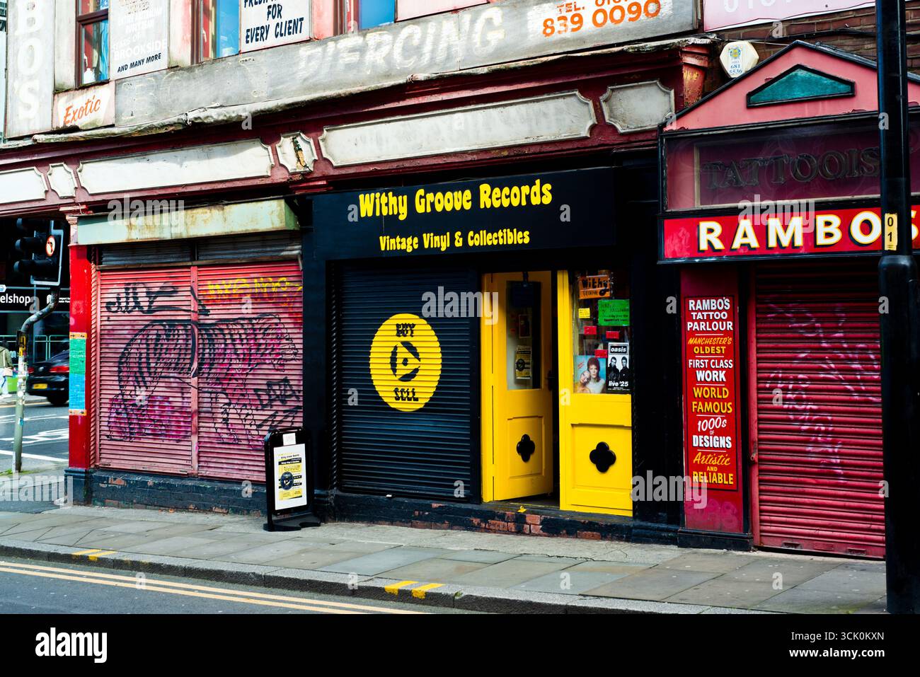 Northern Quarter, Manchester, Lancashire, England Stock Photo