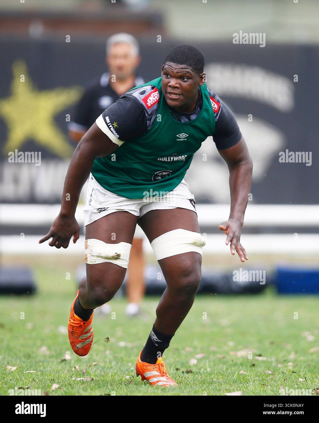 Bathobele Hlekani of the Hollywoodbets Sharks during Hollywoodbets ...