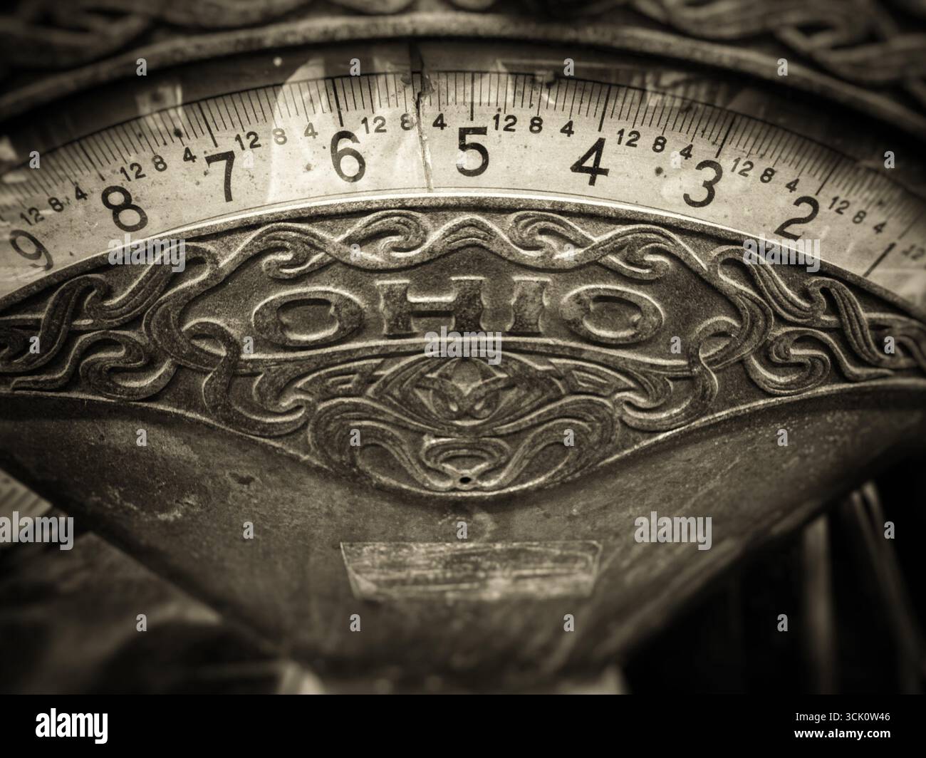 Vintage scale - Smartphone Captured Stock Image