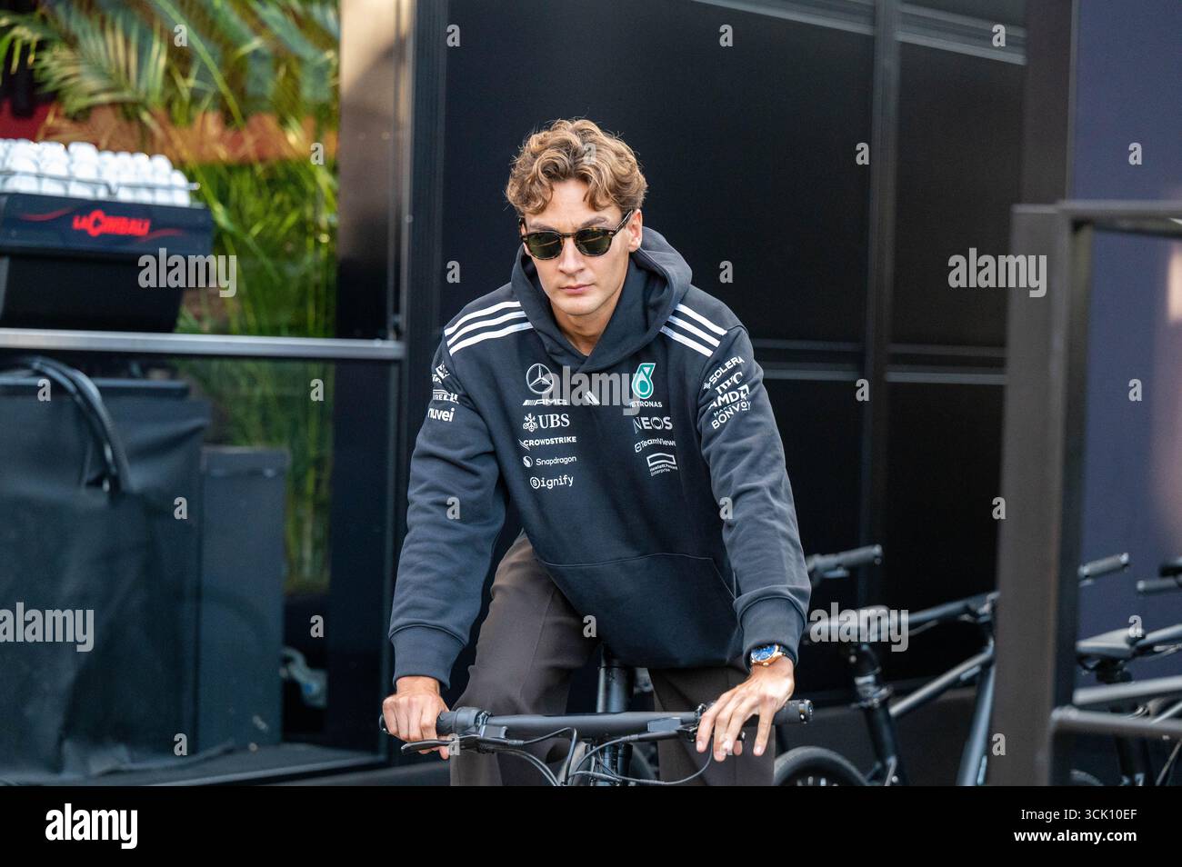 George russell model hi-res stock photography and images - Alamy