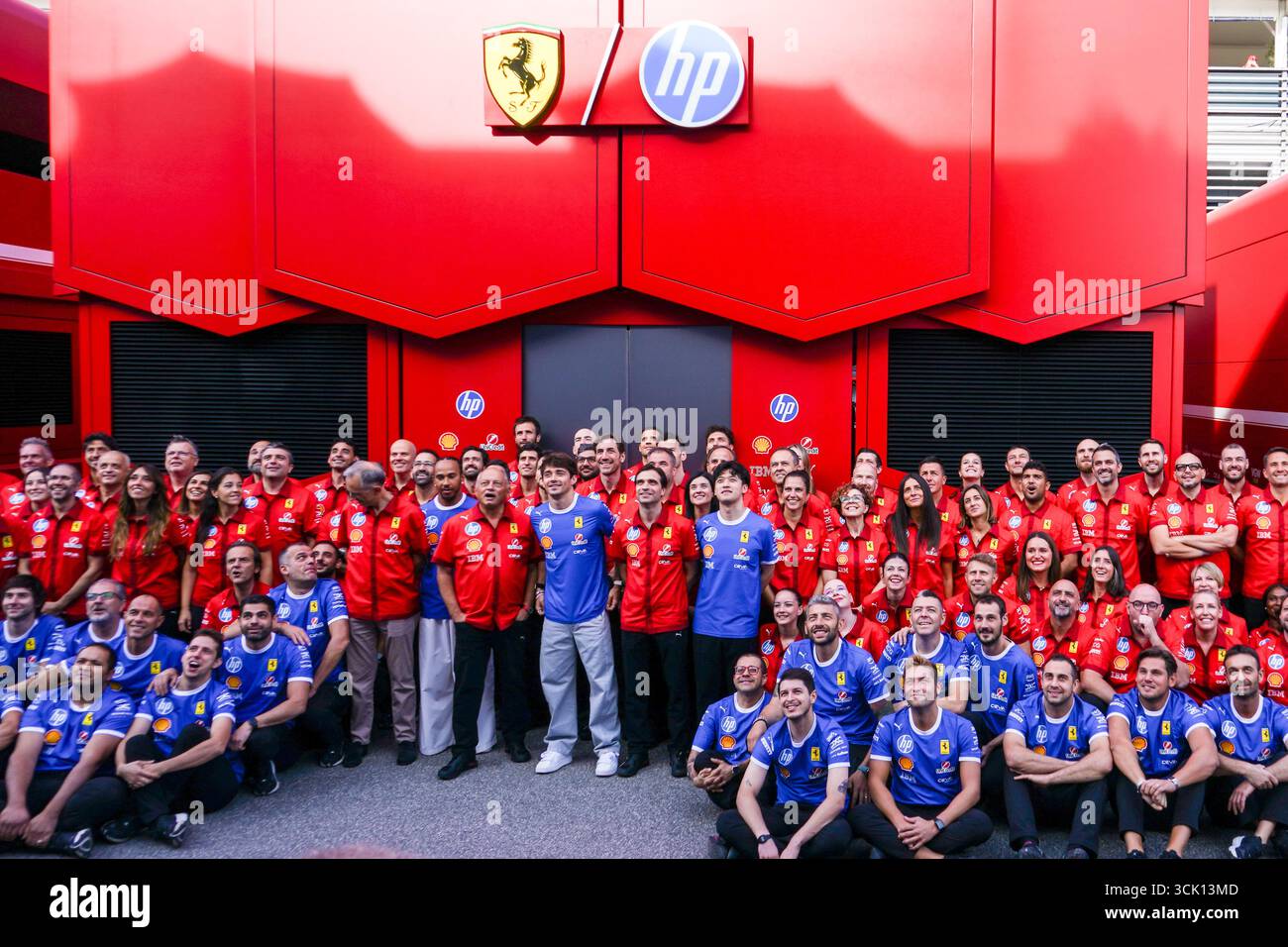 Monza, Italy. 7 Sep, 2025. Scuderia Ferrari, during the Formula 1 ...