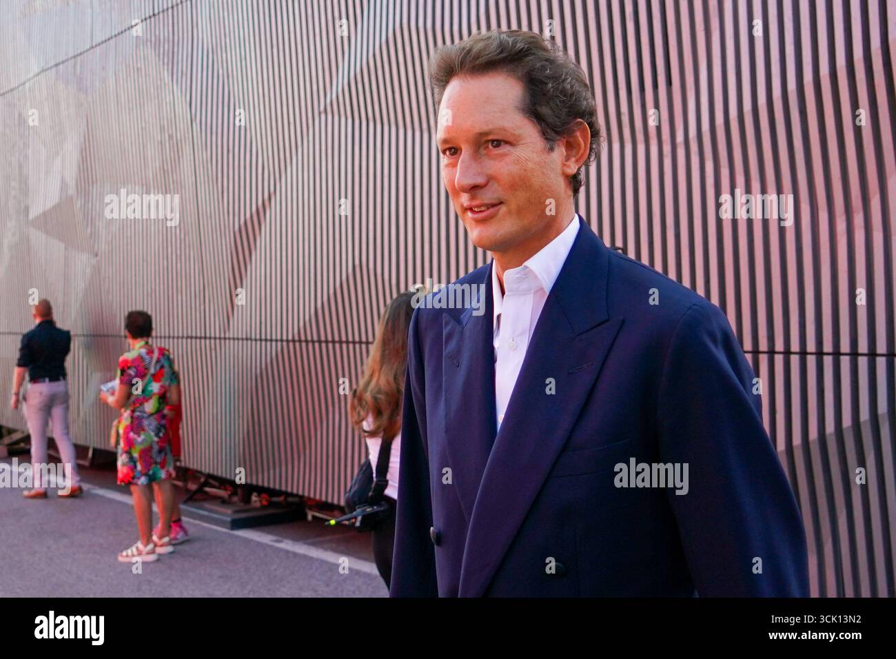 Monza, Italy. 7 Sep, 2025. John Elkann, during the Formula 1 Pirelli ...