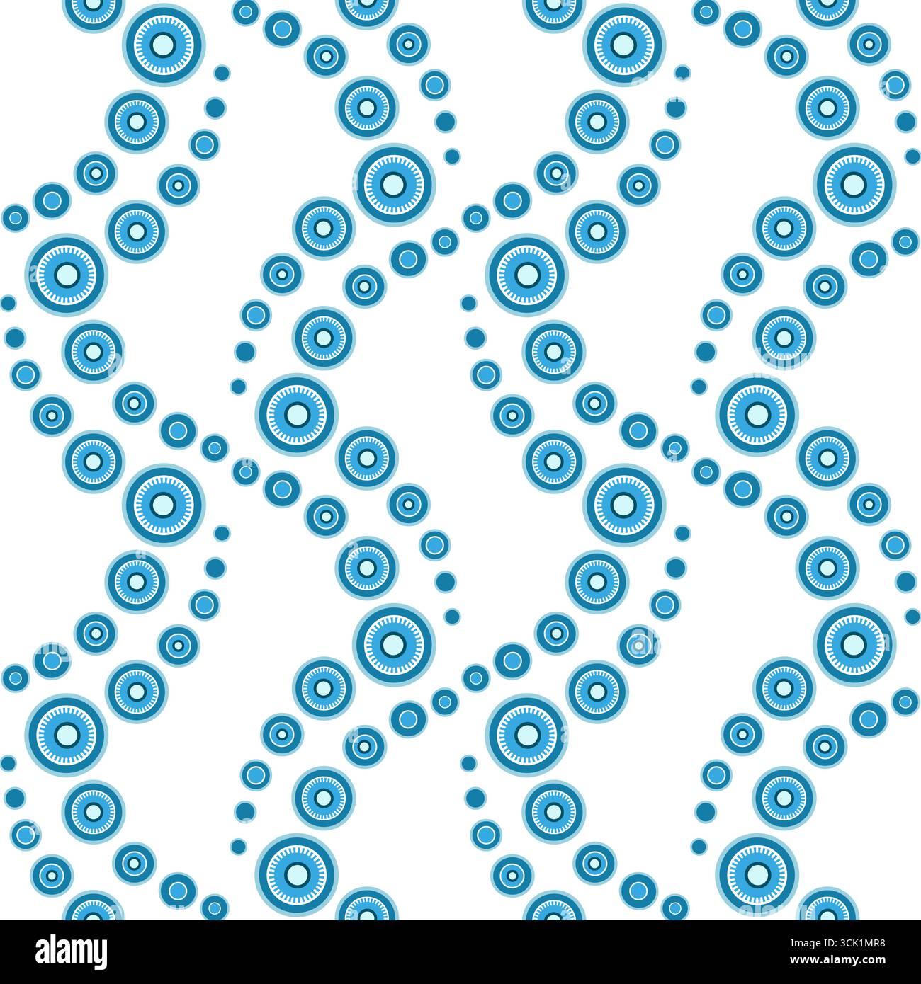 Translucent Circle Pattern Abstract geometry seamless pattern of curved lines circles. Clear wavy ...