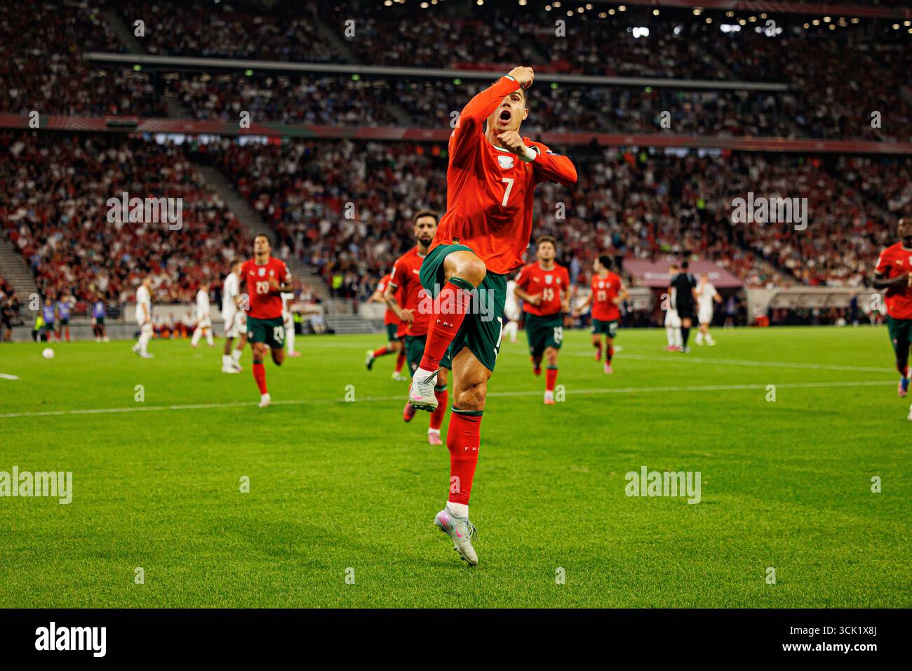 Budapest, Hungary. 9th Sep 2025; Cristiano Ronaldo (Portugal) seen