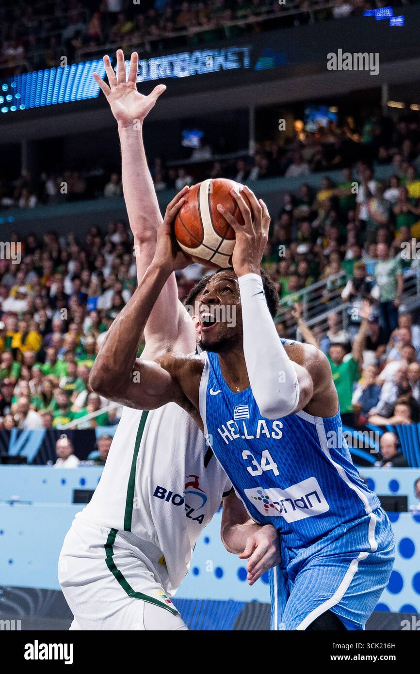 Marek Blazevic (Litauen, 1), Giannis Antetokounmpo (Griechenland, 34 ...