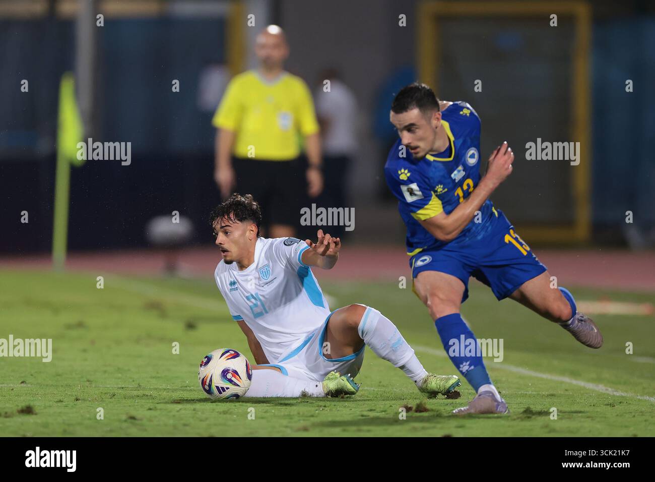 Serravalle, Italy, 6th September 2025. Ivan Basic of Bosnia and ...