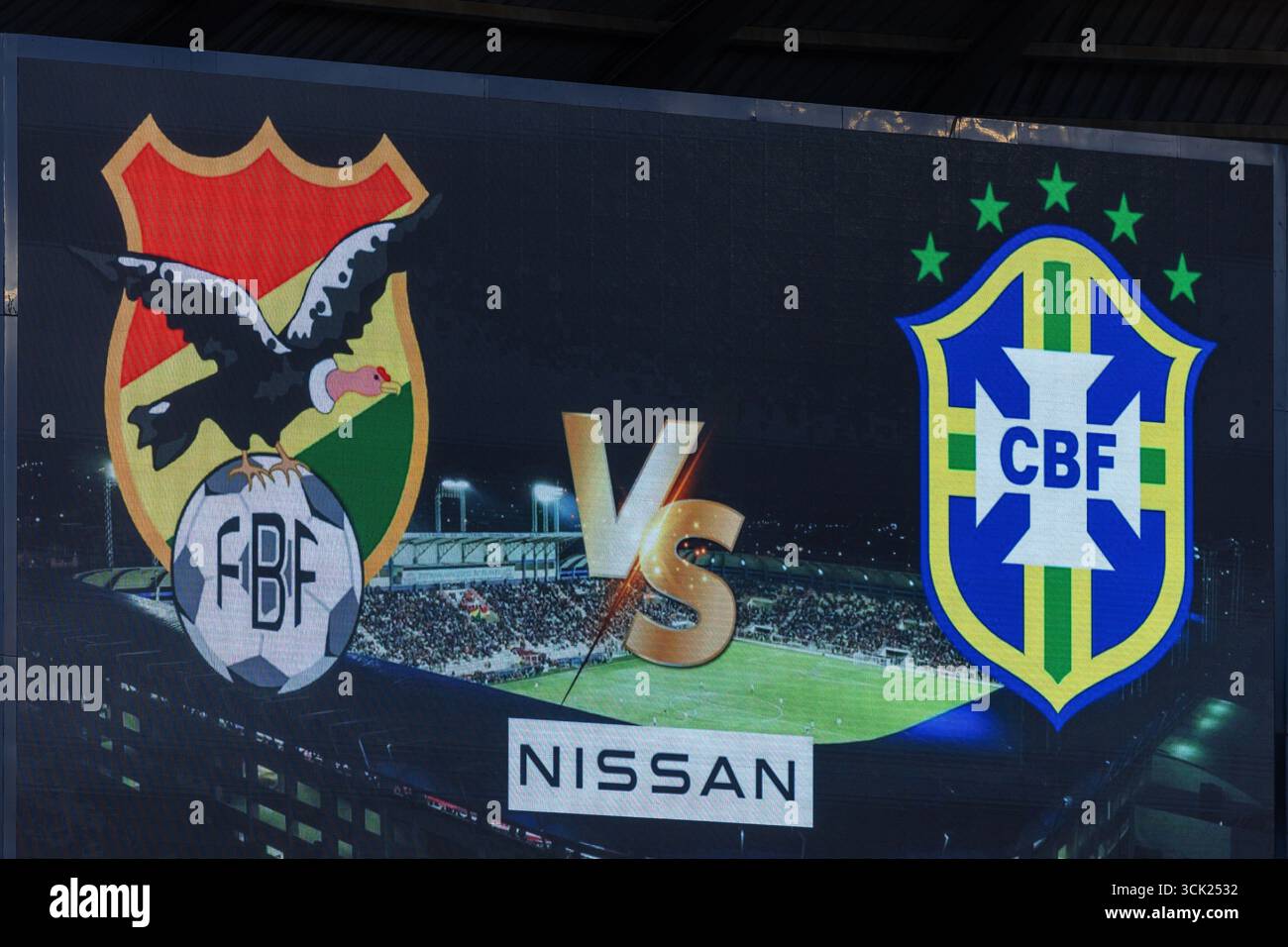 BOLIVIA EL ALTO 09/09/2025 2026 WORLD CUP QUALIFIERS, BOLIVIA x