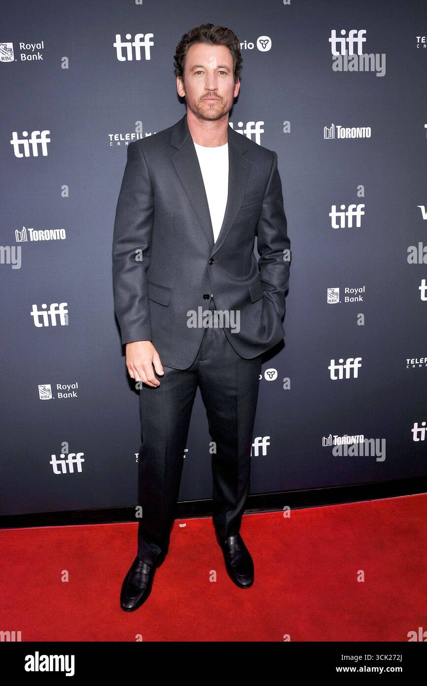 07 September 2025 Toronto, Ontario Canada Miles Teller. “Eternity