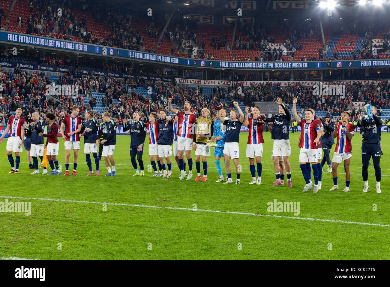 Oslo Norway 9 September 2025 Norway Celebrate At The FIFA 2026 World oslo-norway-9-september-2025-norway-celebrate-at-the-fifa-2026-world