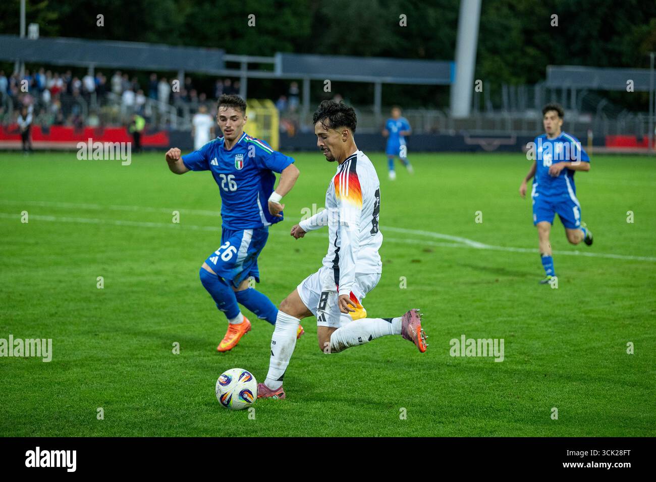 wo wird teilnehmer: deutschland u20 gegen italien u20 übertragen