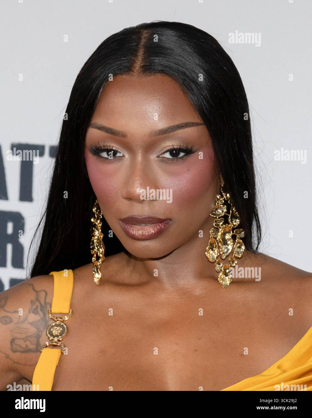 September 8 2025 Hollywood California USA American Rapper And September 8 2025 Hollywood California Usa American Rapper And Actress Shayna Mchayle Known As Junglepussy Attends Red Carpet World Premiere Of Warner Bros One Battle After Another Credit Image Billy Press Wire Editorial Usage Only! Not For Commercial Usage! 3CK29J2 