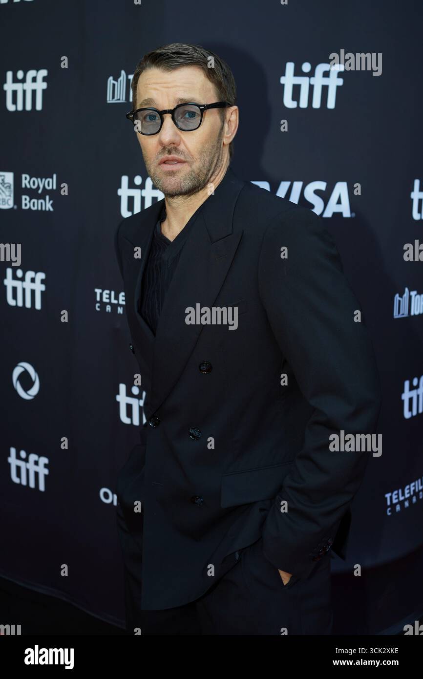 Joel Edgerton attends the red carpet for the ‘Train Dreams’ premiere ...