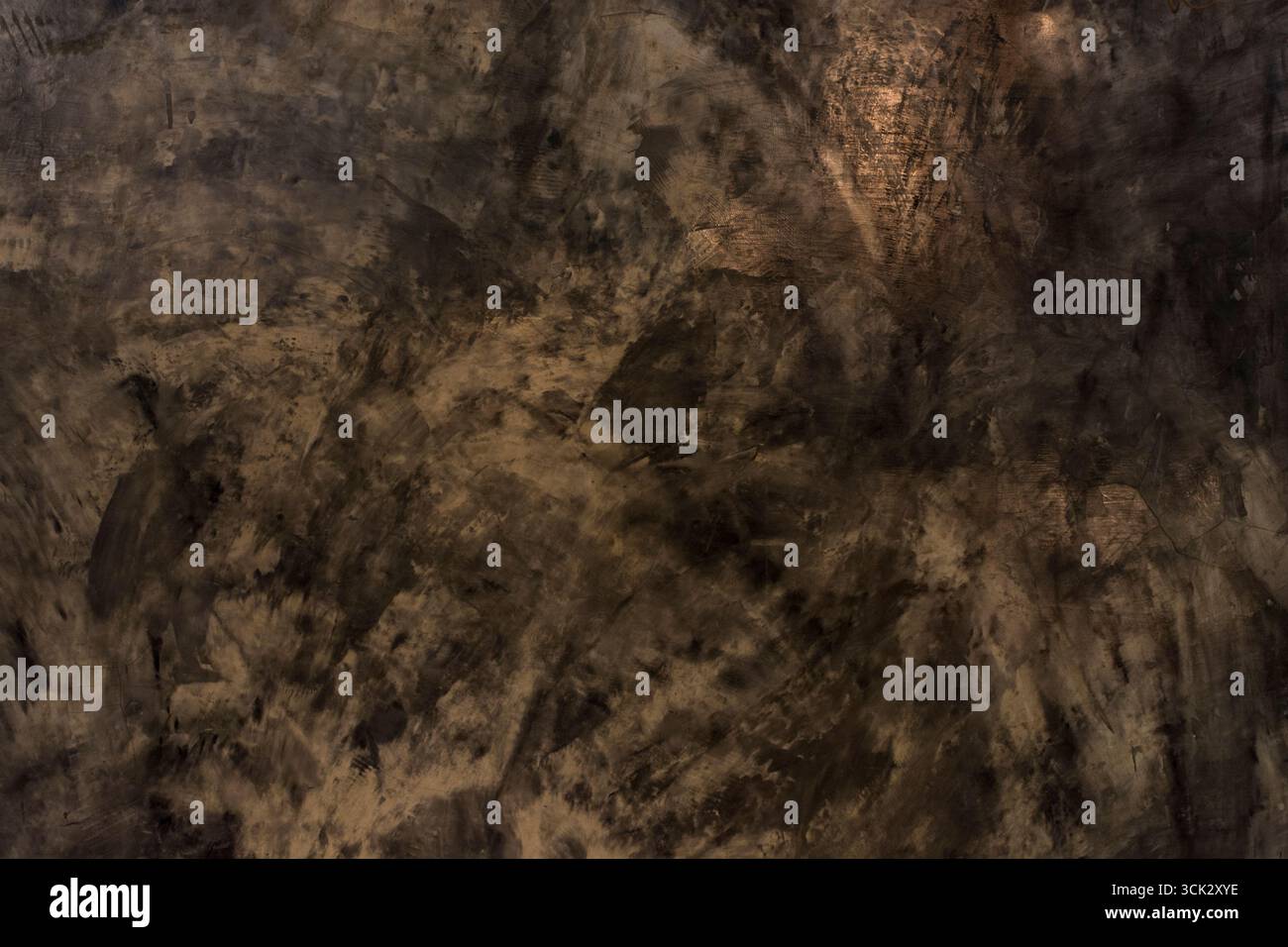Brown Loft Wall Texture Background, Dark Concrete Wall with Rough Surface. Stock Photo