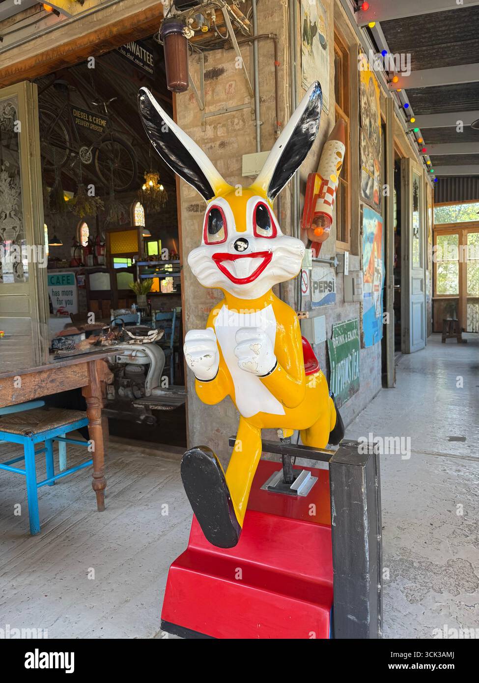 Old School Bunny - Smartphone Captured Stock Image