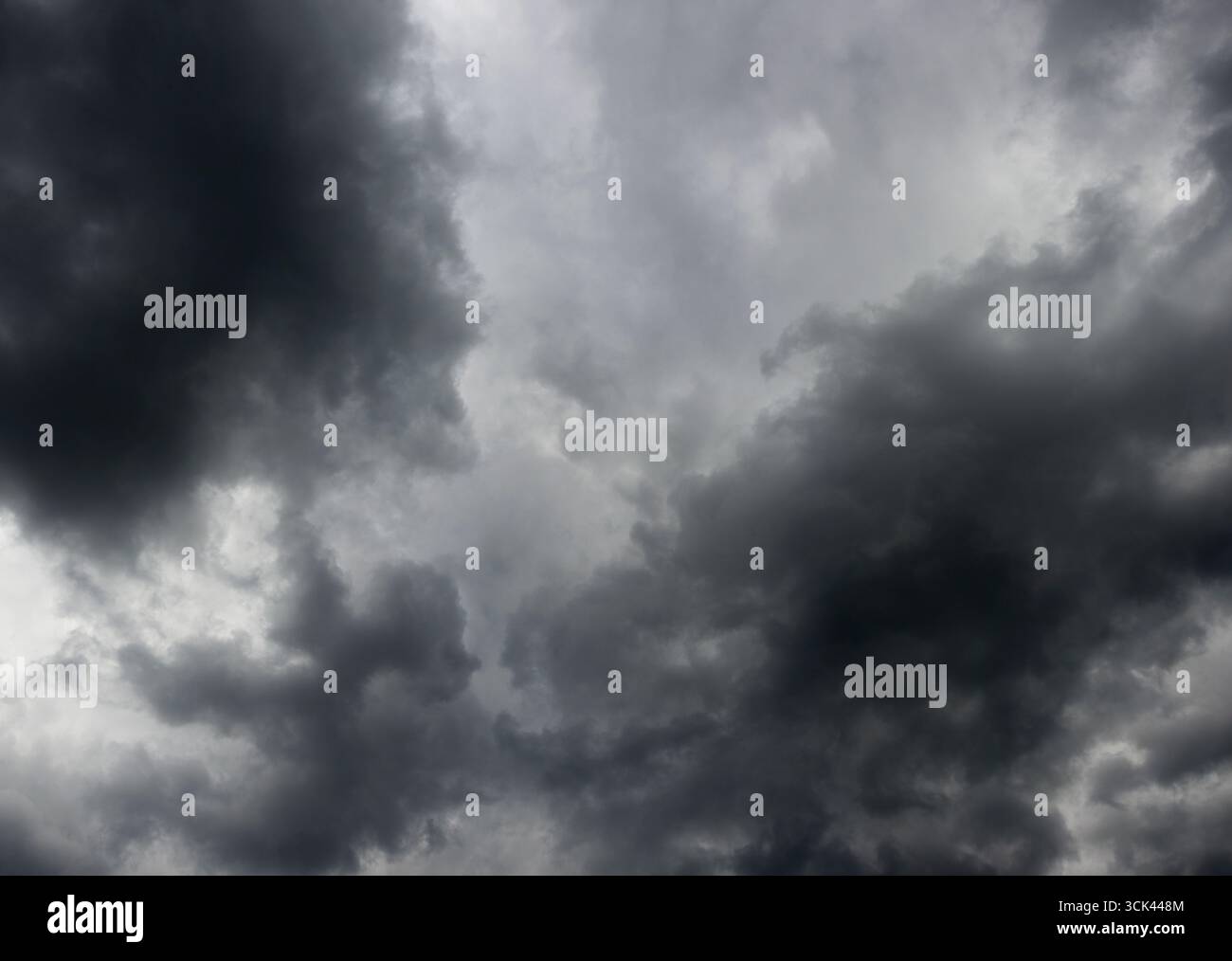 Dark Stormy Clouds Stock Photo