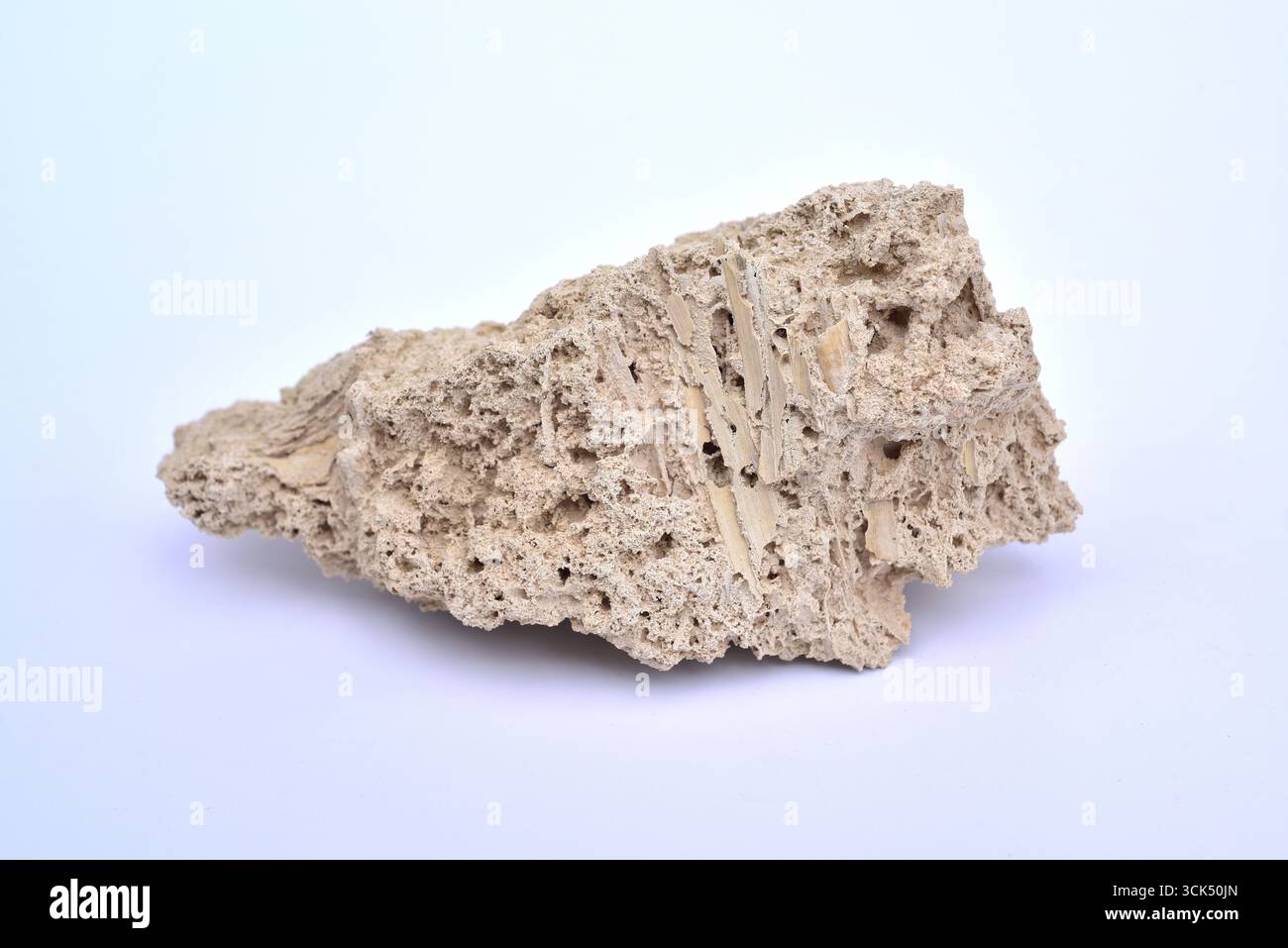 Travertine is a sedimentary rock formed by precipitation of calcium ...