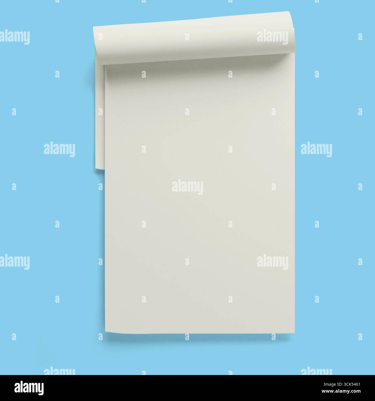 Note Pad Edge Curled edge hi-res stock photography and images - Alamy