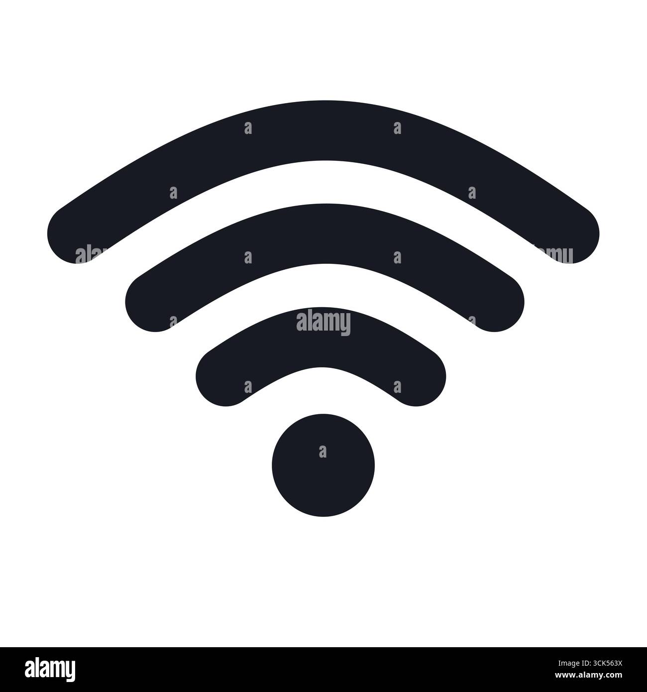 Wi-Fi Symbol: Meaning and Troubleshooting Tips Stock Vector