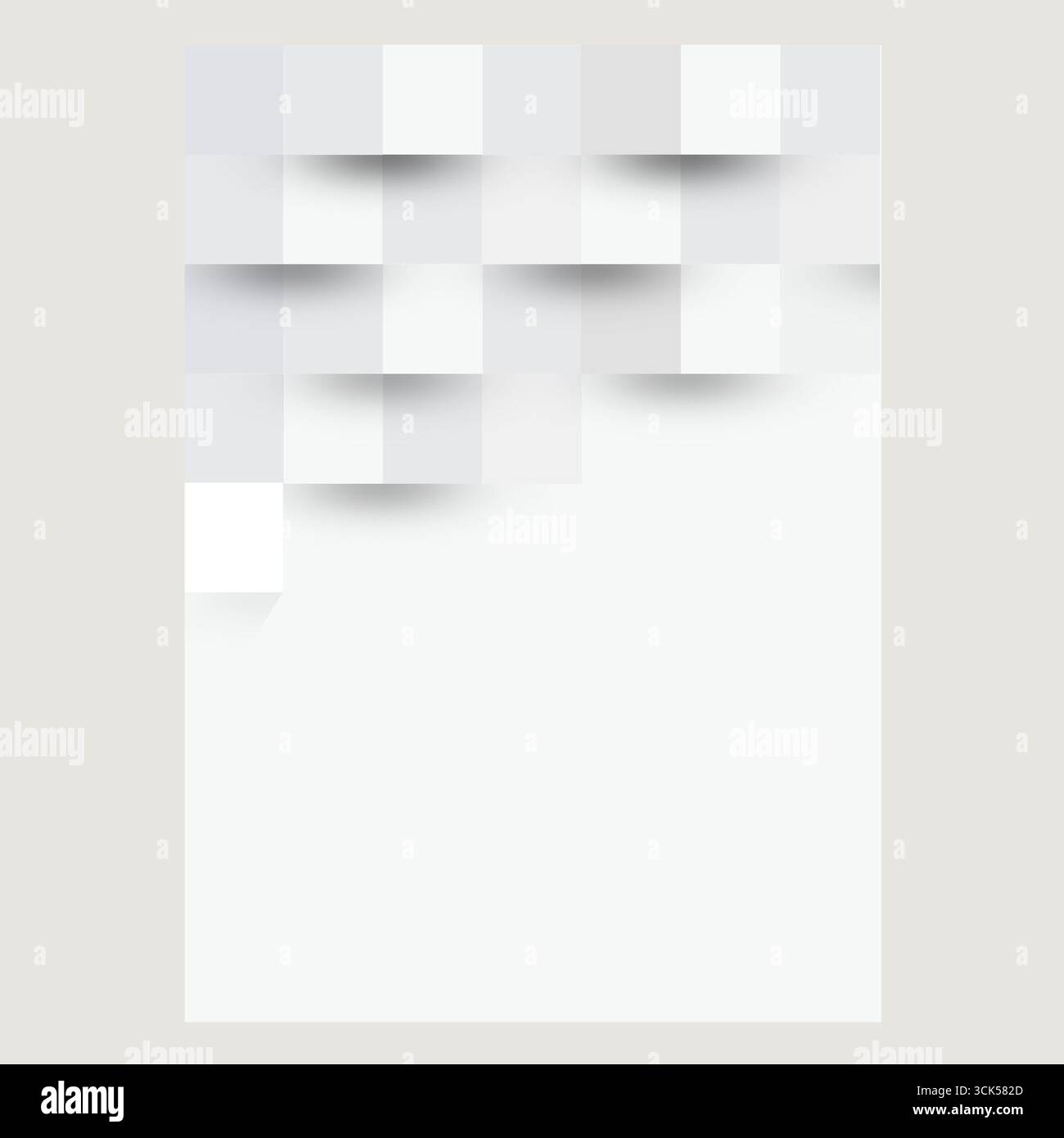A minimalistic abstract design featuring soft gradients and blurred shapes. Stock Photo